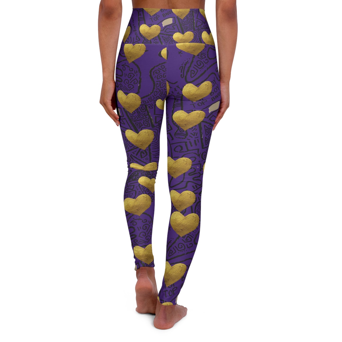SUPREMEMATHEMATICS HIGH WAIST YOGA LEGGINGS