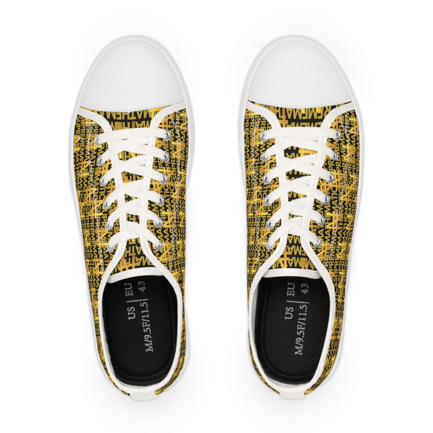 SUPREMEMATHEMATICS NAIRA TOP TOP SNEAKERS