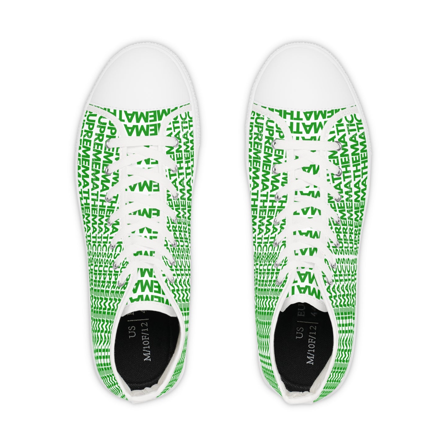 SUPREMEMATHEMATICS HIGH TOP SNEAKERS