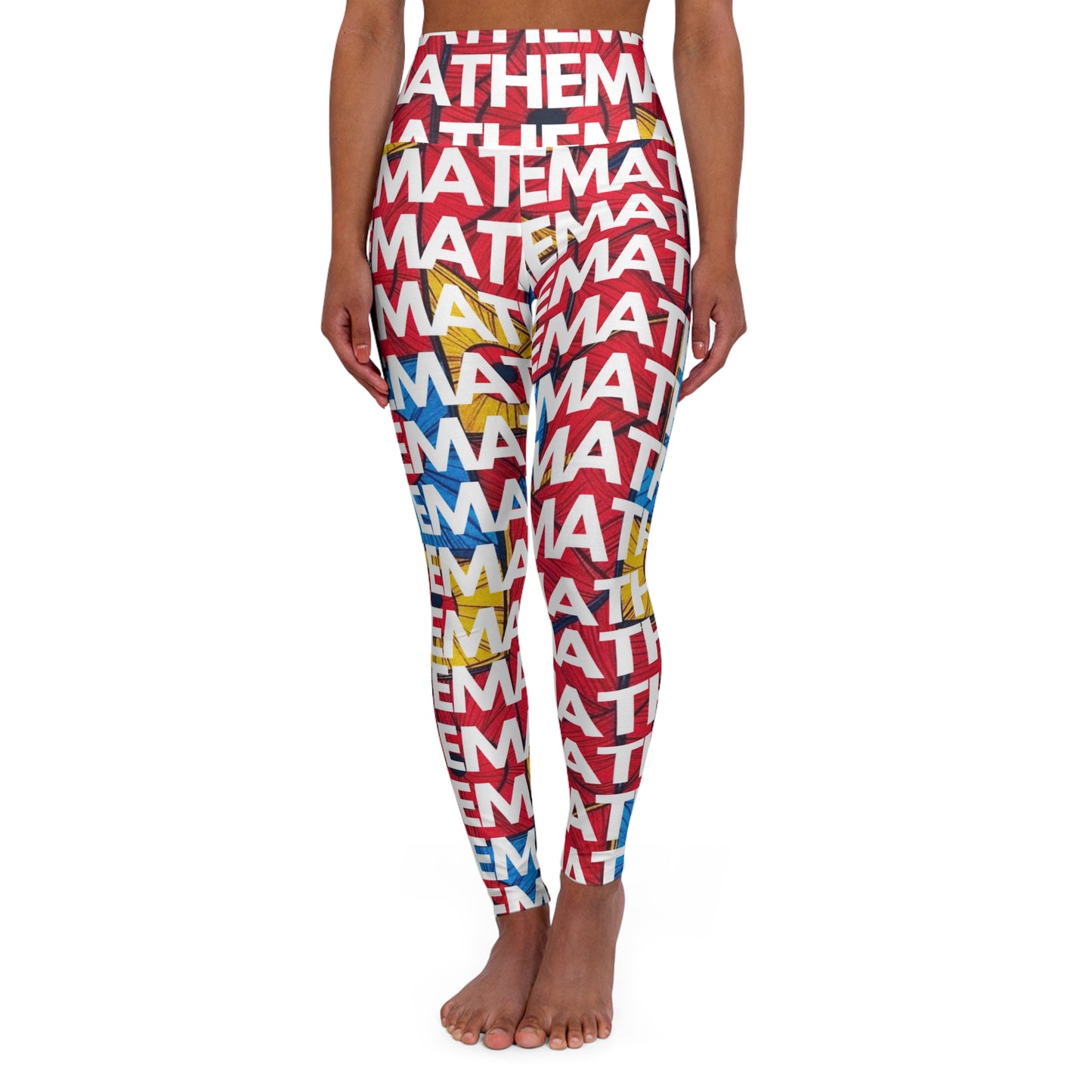 SUPREMEMATHEMATICS HIGH WAIST YOGA LEGGINGS