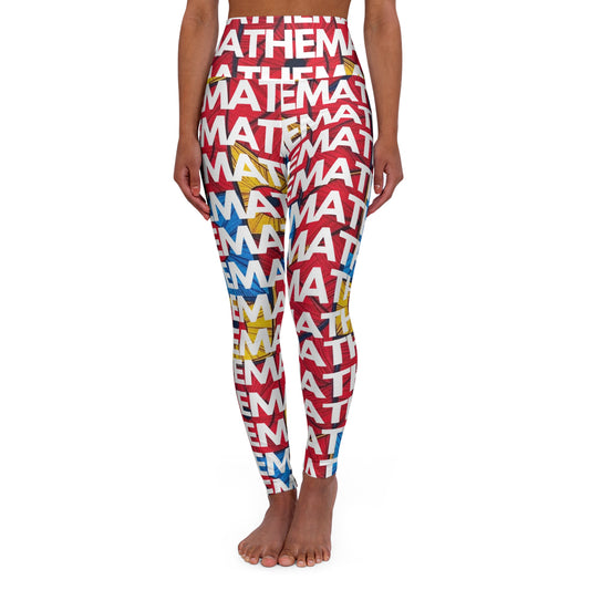 SUPREMEMATHEMATICS HIGH WAIST YOGA LEGGINGS