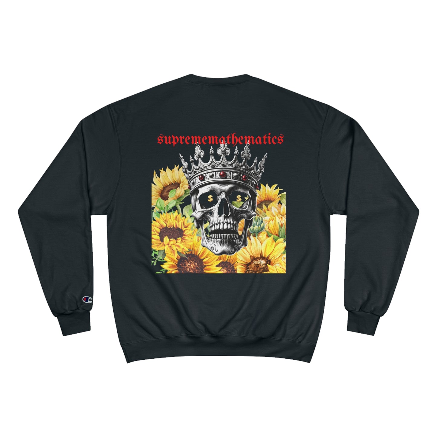 SUPREMEMATHEMATICS SUNFLOWER KINGS SWEATSHIRT
