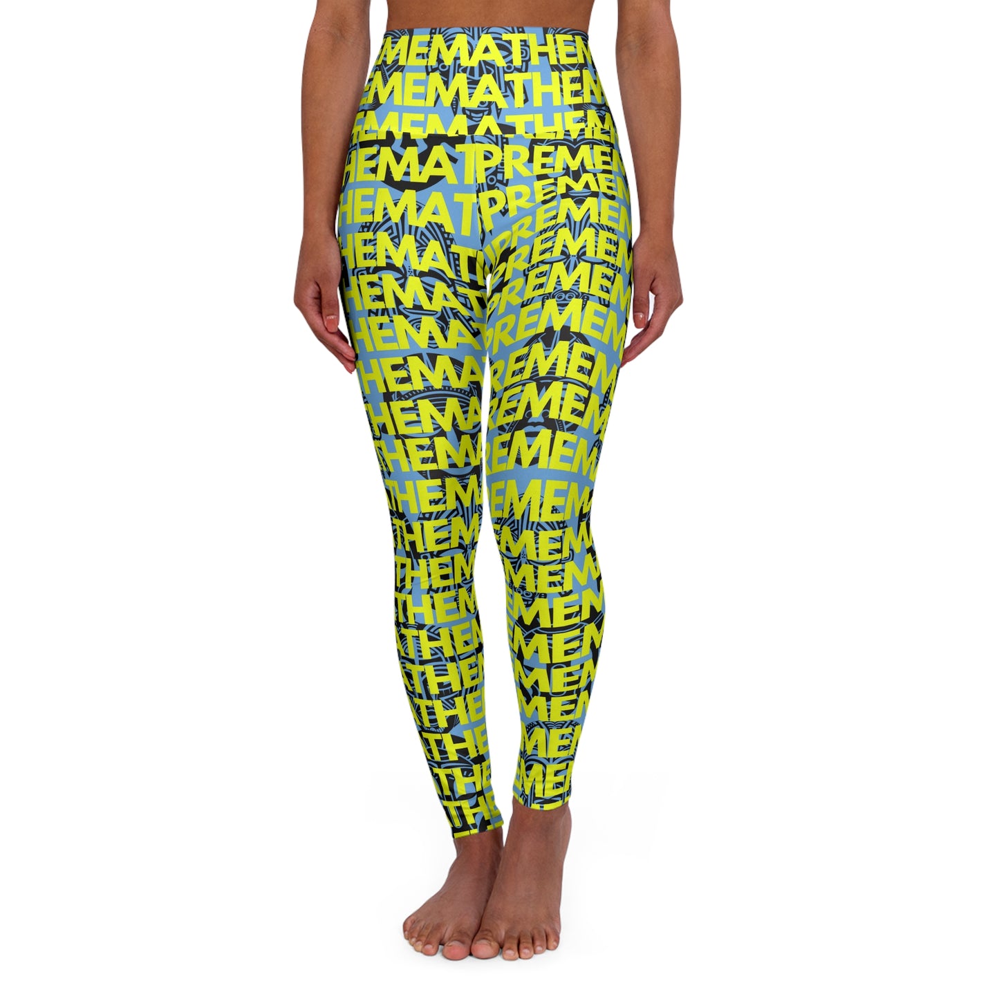 SUPREMEMATHEMATICS HIGH WAIST YOGA LEGGINGS