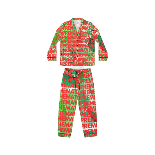 SUPREMEMATHEMATICS SATIN PAJAMAS