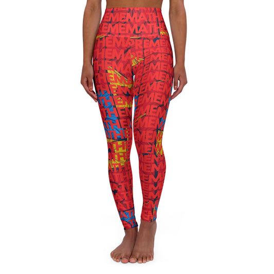 SUPREMEMATHEMATICS HIGH WAIST YOGA LEGGINGS