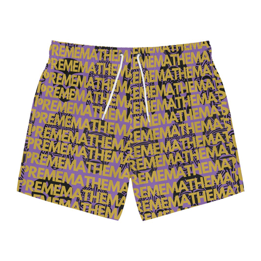 SUPREMEMATHEMATICS SWIM TRUNKS