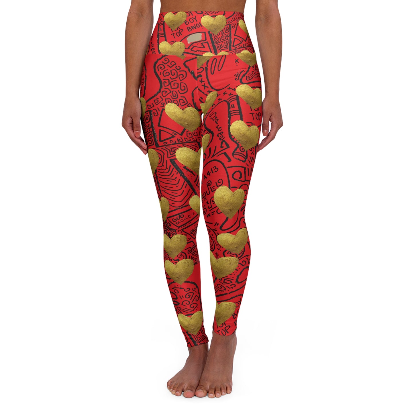 SUPREMEMATHEMATICS HIGH WAIST YOGA LEGGINGS