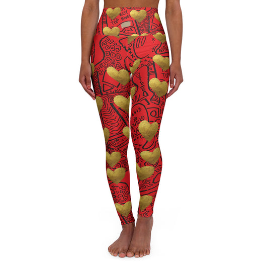 SUPREMEMATHEMATICS HIGH WAIST YOGA LEGGINGS