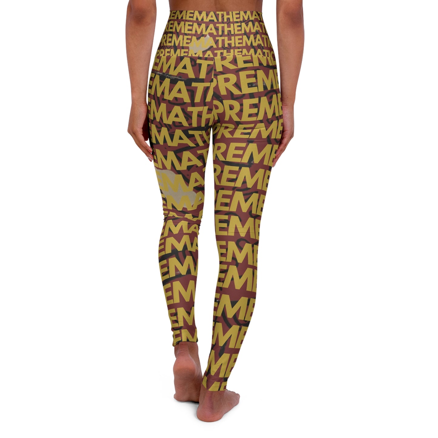 SUPREMEMATHEMATICS HIGH WAIST YOGA LEGGINGS