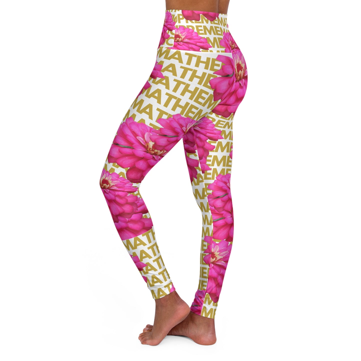 SUPREMEMATHEMATICS HIGH WAIST YOGA LEGGINGS