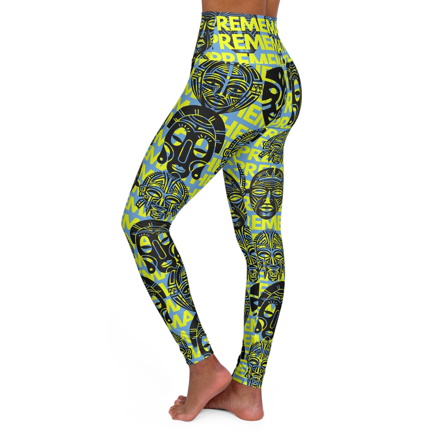 SUPREMEMATHEMATICS HIGH WAIST YOGA LEGGINGS