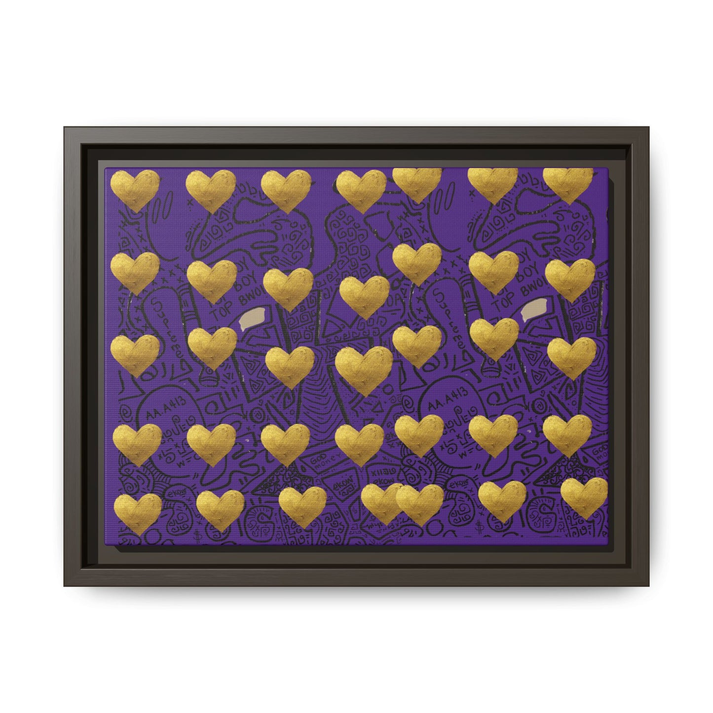 SUPREMEMATHEMATICS FRAMED CANVAS