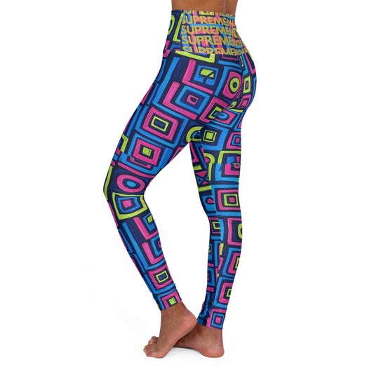 SUPREMEMATHEMATICS HIGH WAIST YOGA LEGGINGS