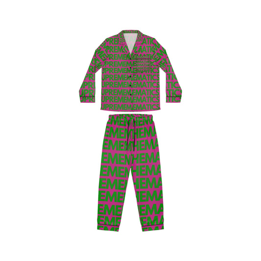 SUPREMEMATHEMATICS SATIN PAJAMAS