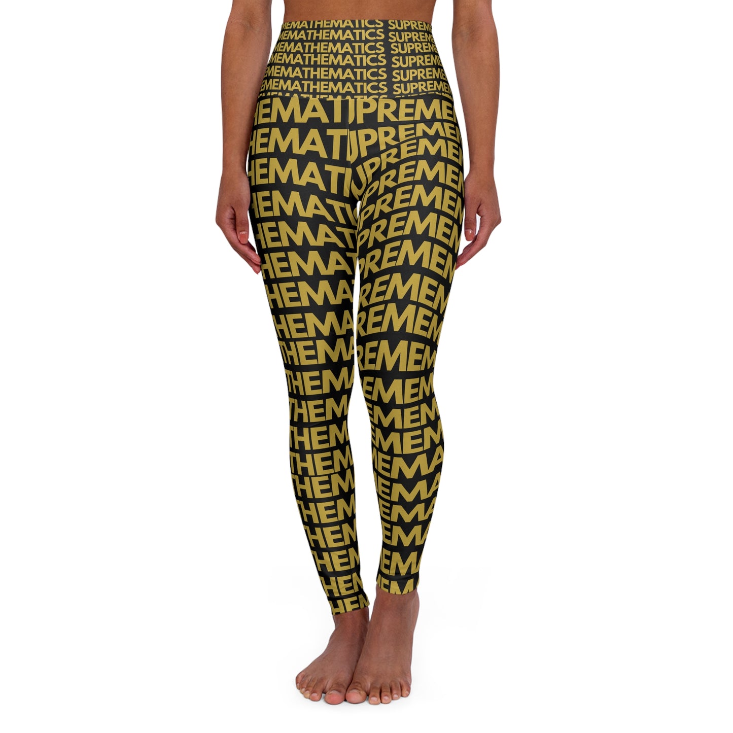 SUPREMEMATHEMATICS HIGH WAIST YOGA LEGGINGS