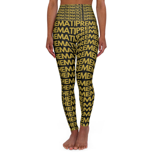 SUPREMEMATHEMATICS HIGH WAIST YOGA LEGGINGS