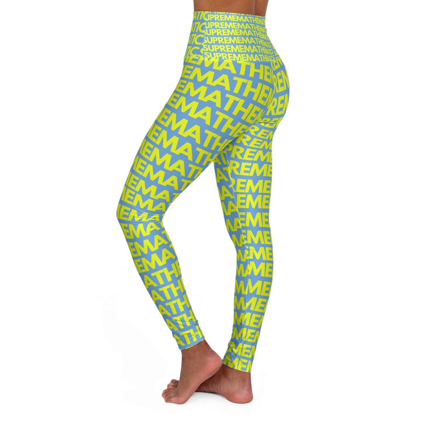 SUPREMEMATHEMATICS HIGH WAIST YOGA LEGGINGS