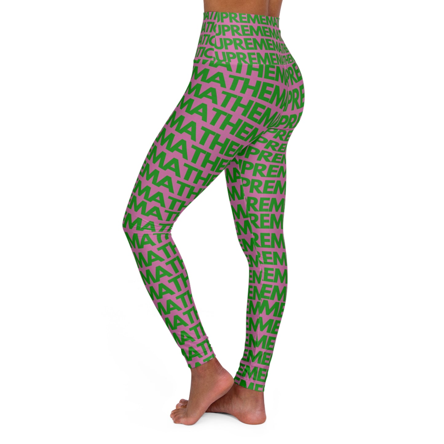 SUPREMEMATHEMATICS HIGH WAIST YOGA LEGGINGS