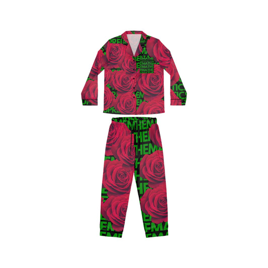 SUPREMEMATHEMATICS SATIN PAJAMAS