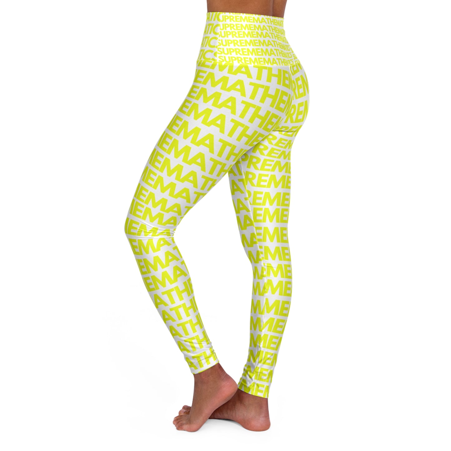 SUPREMEMATHEMATICS HIGH WAIST YOGA LEGGINGS
