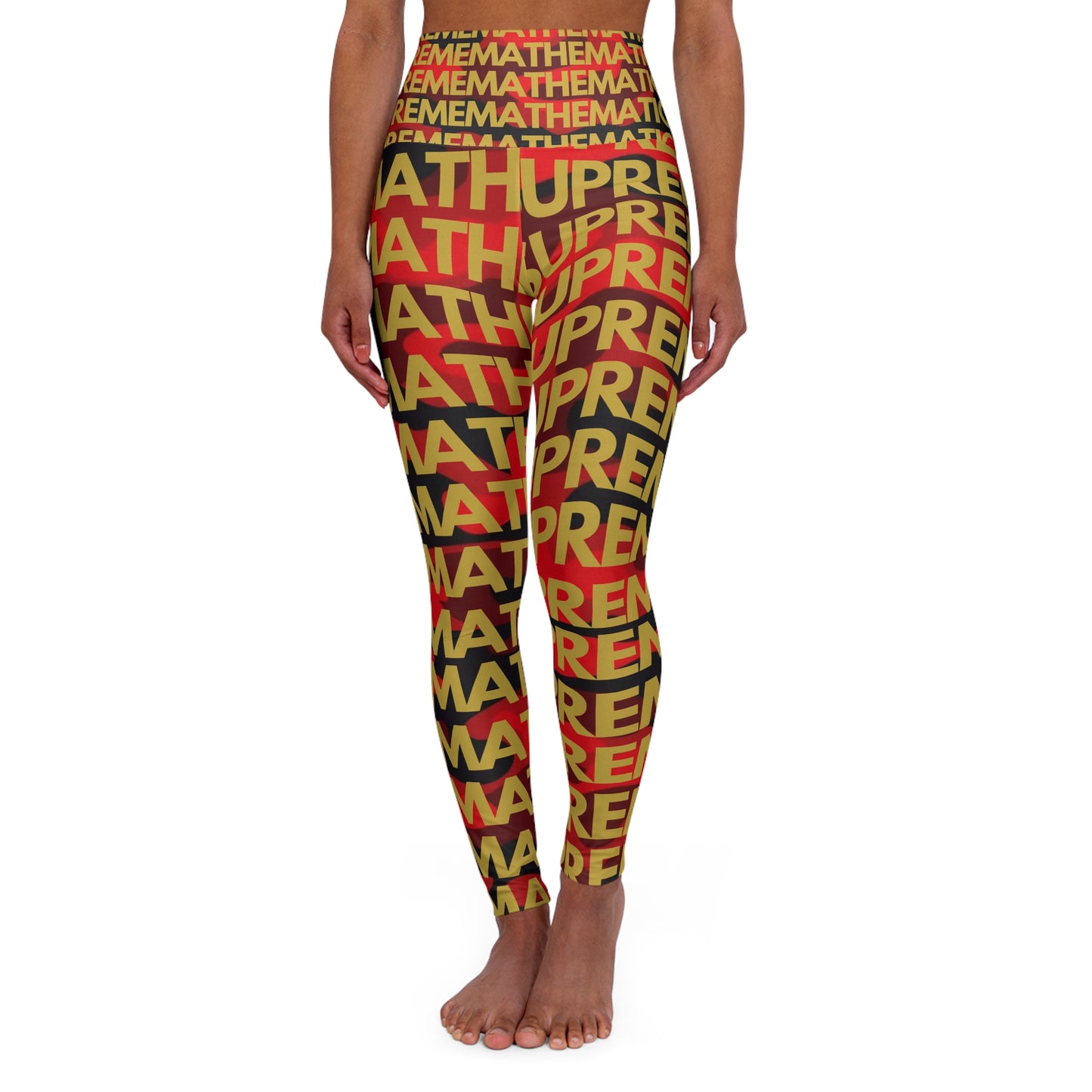 SUPREMEMATHEMATICS HIGH WAIST YOGA LEGGINGS