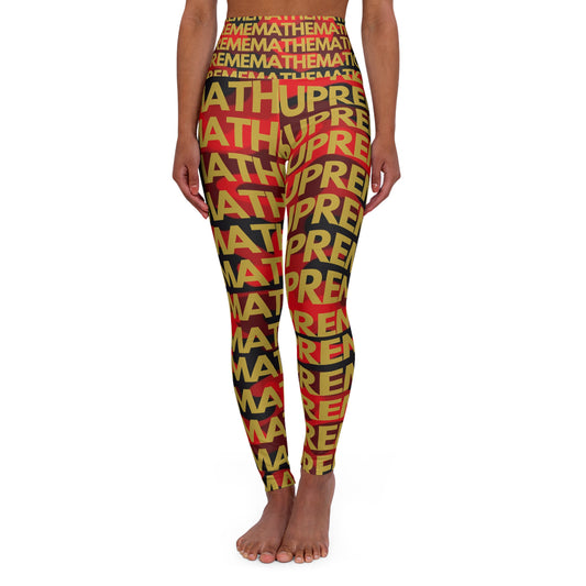 SUPREMEMATHEMATICS HIGH WAIST YOGA LEGGINGS