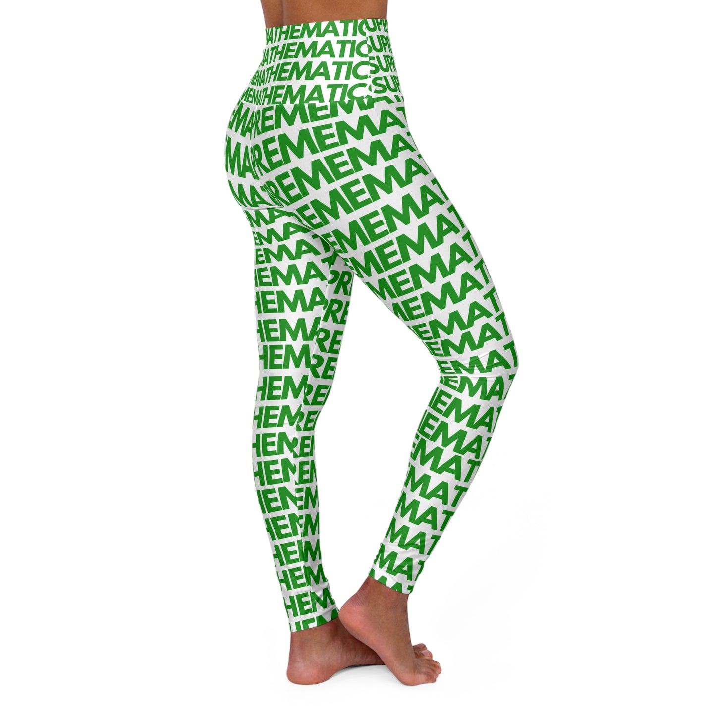 SUPREMEMATHEMATICS HIGH WAIST YOGA LEGGINGS
