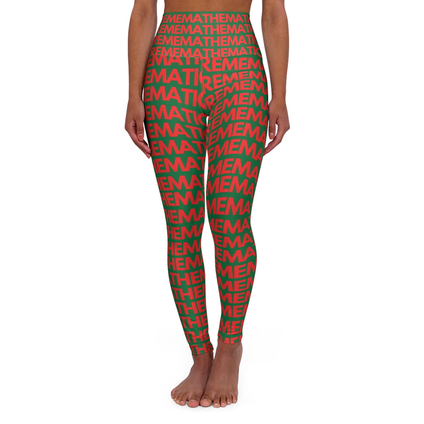 SUPREMEMATHEMATICS HIGH WAIST YOGA LEGGINGS