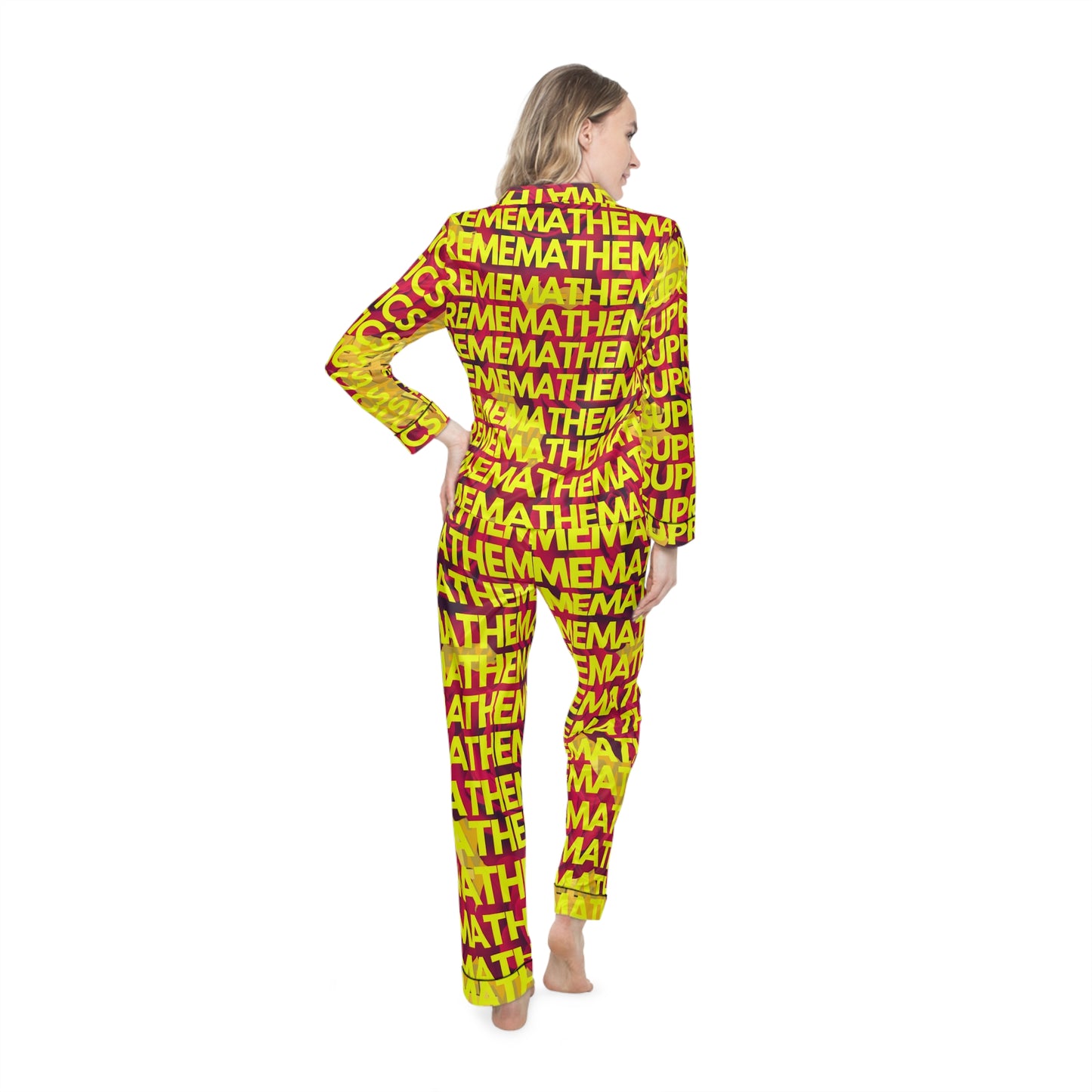 SUPREMEMATHEMATICS NAIRA SATIN PAJAMAS