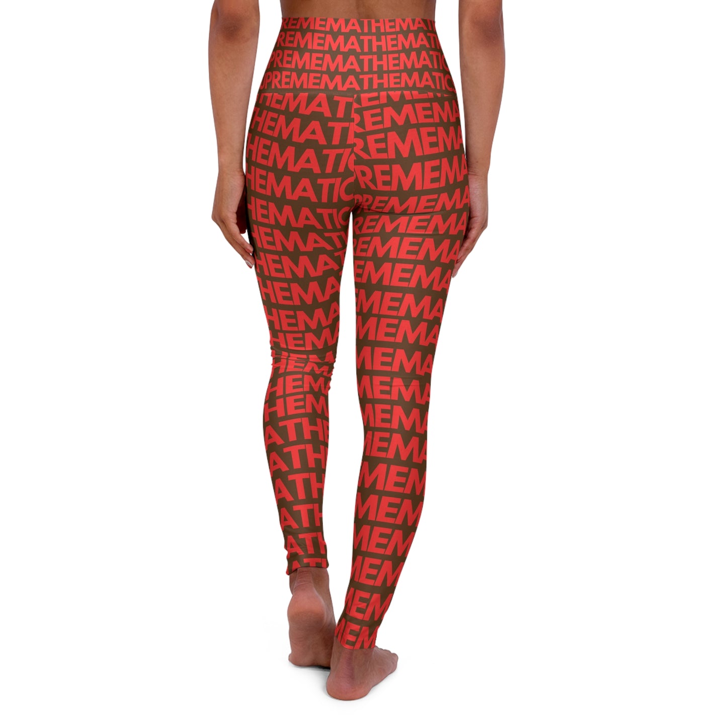 SUPREMEMATHEMATICS HIGH WAIST YOGA LEGGINGS
