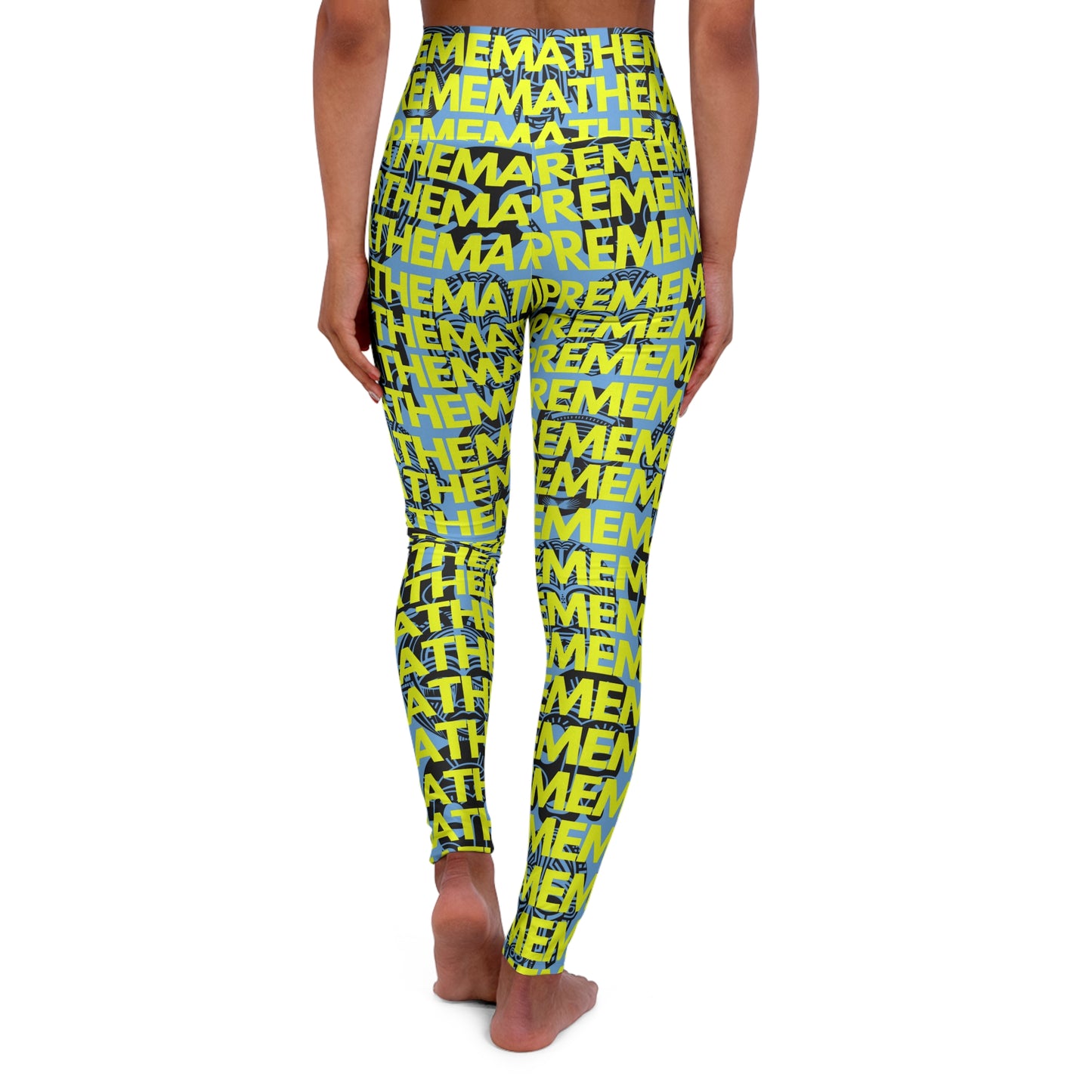SUPREMEMATHEMATICS HIGH WAIST YOGA LEGGINGS