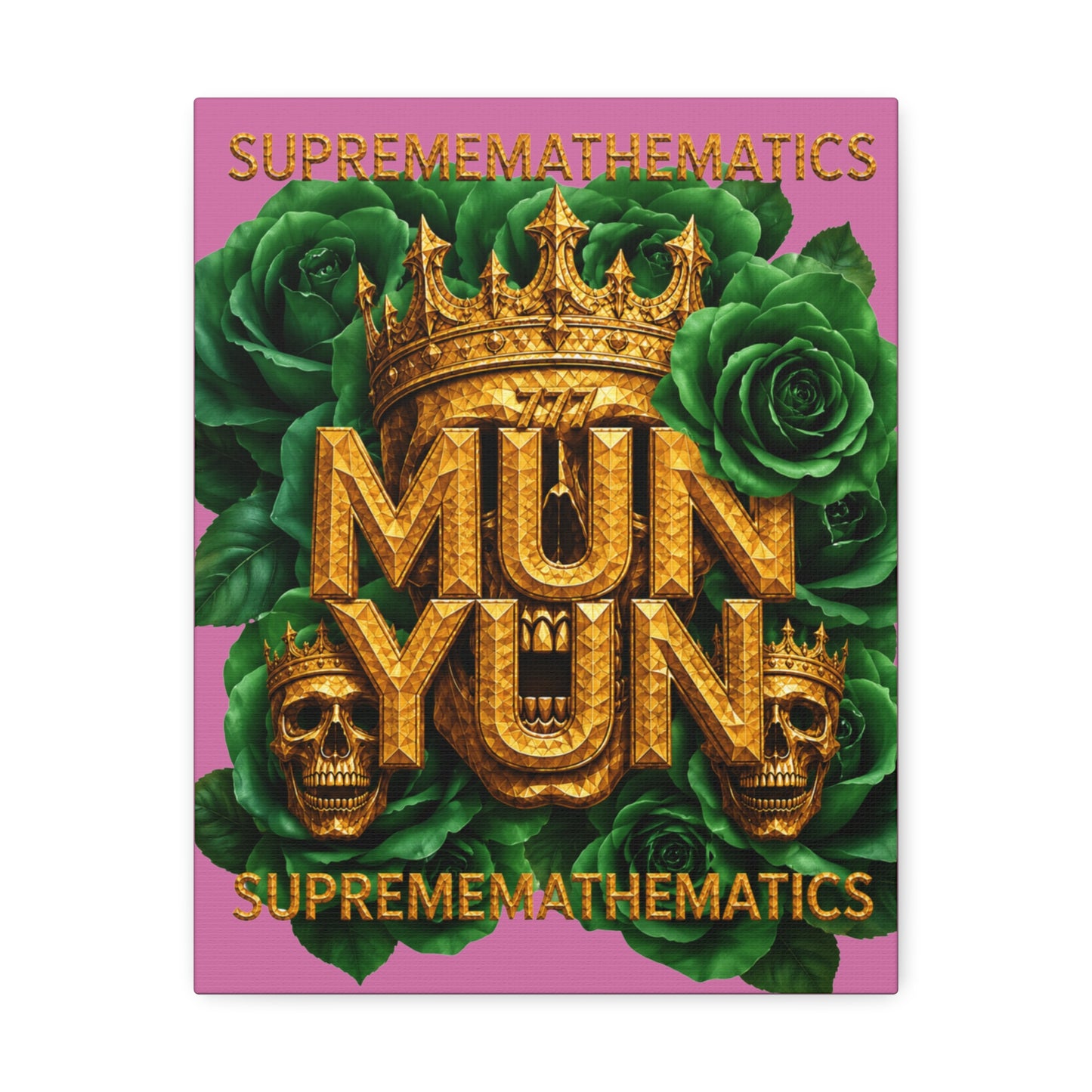 BOXXY MUNYUN ART CANVAS PINK