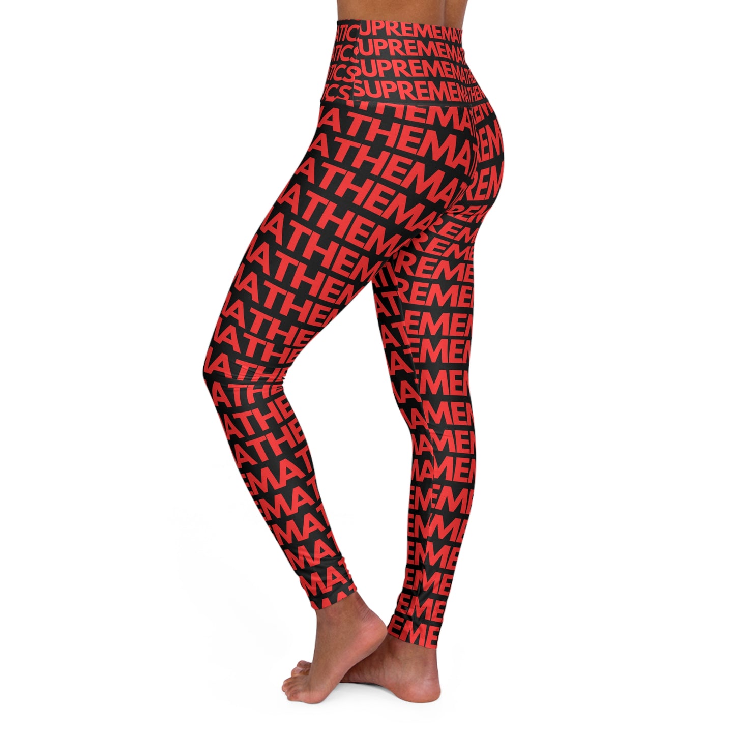SUPREMEMATHEMATICS HIGH WAIST YOGA LEGGINGS
