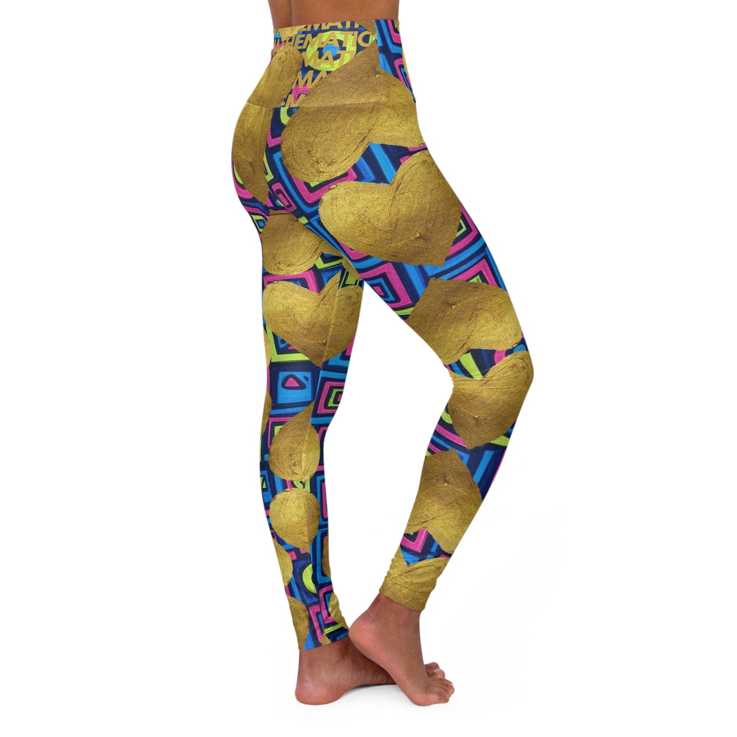 SUPREMEMATHEMATICS HIGH WAIST YOGA LEGGINGS