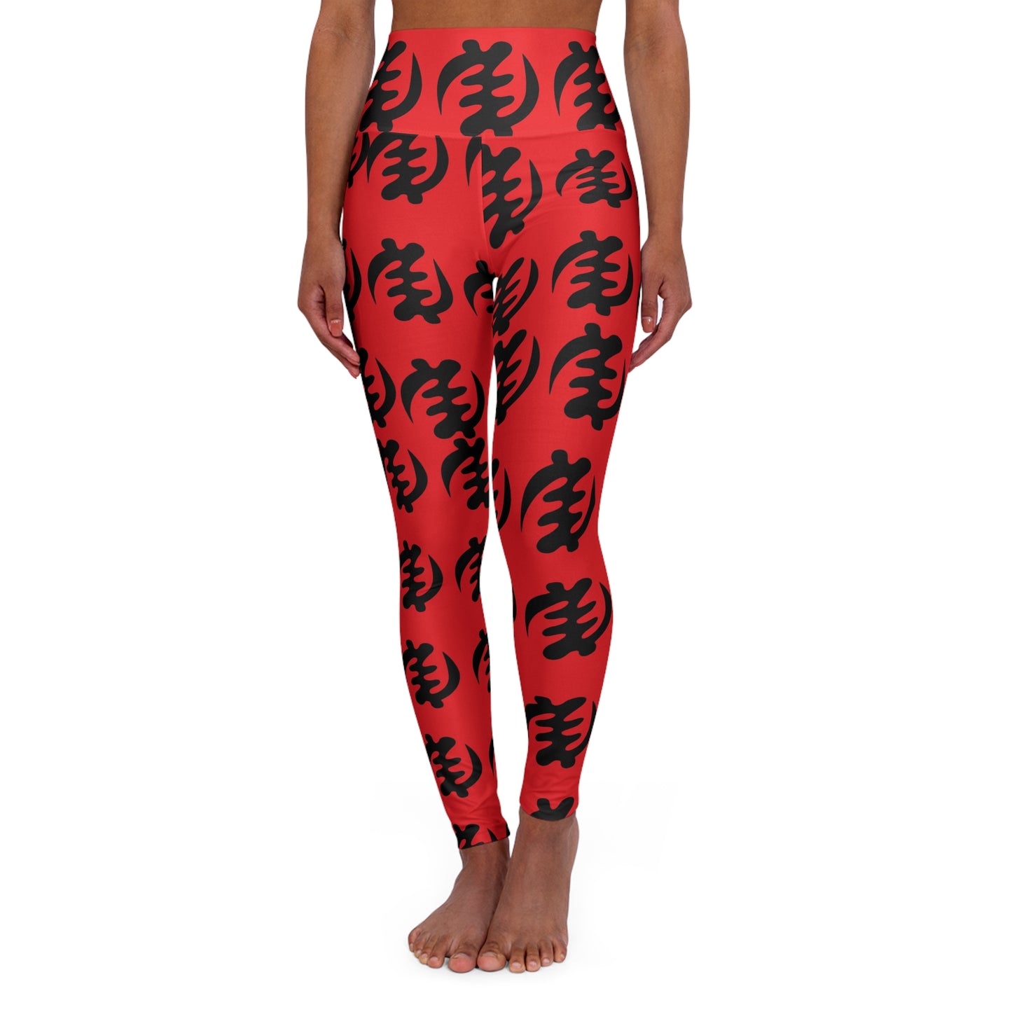 SUPREMEMATHEMATICS GYE NYAME YOGA LEGGINGS