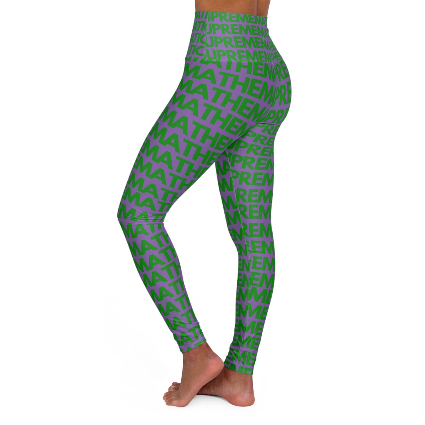 SUPREMEMATHEMATICS HIGH WAIST YOGA LEGGINGS