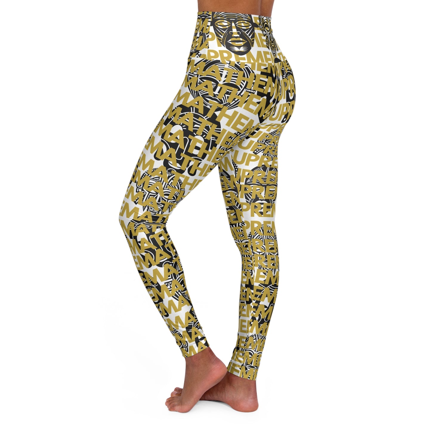 SUPREMEMATHEMATICS HIGH WAIST YOGA LEGGINGS