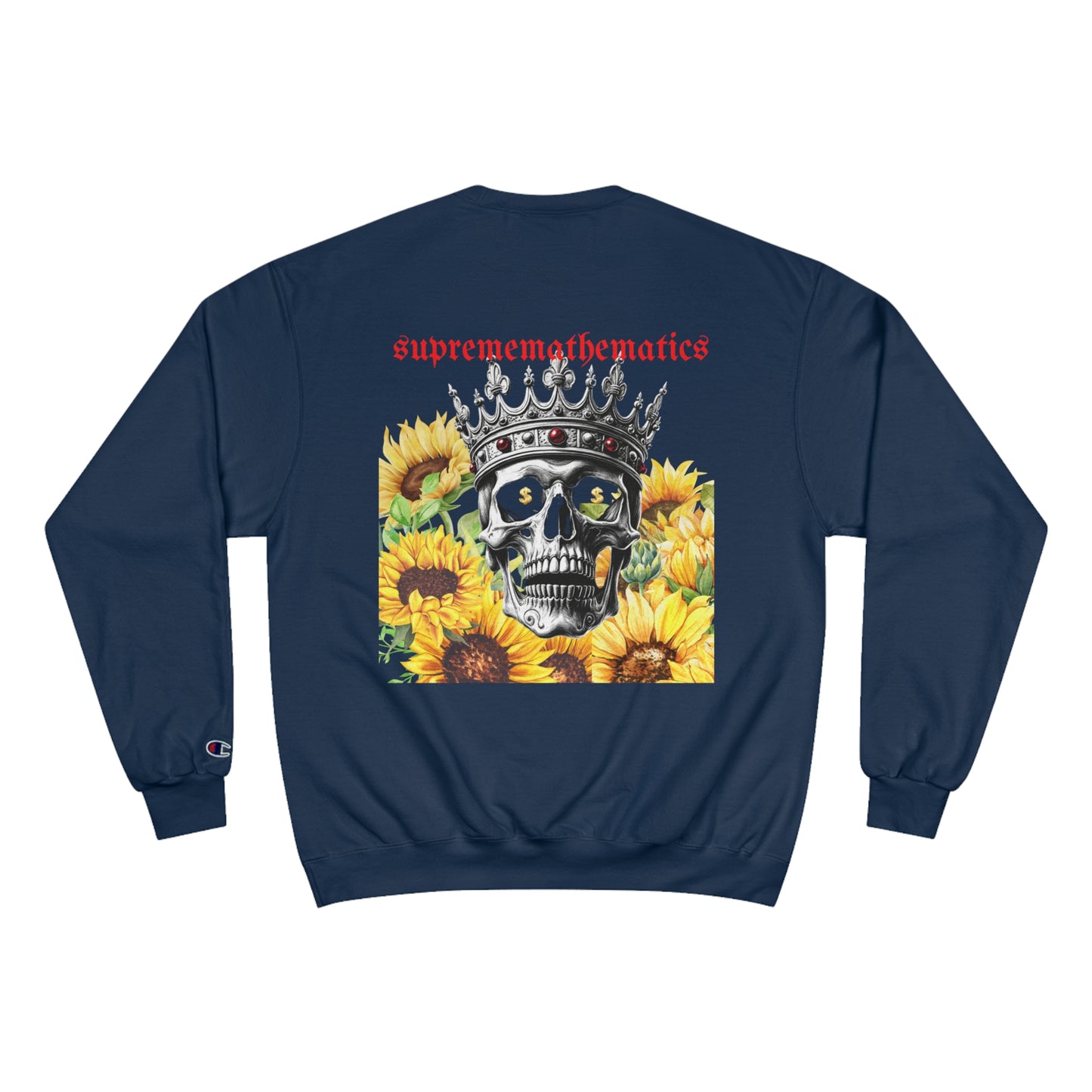 SUPREMEMATHEMATICS SUNFLOWER KINGS SWEATSHIRT