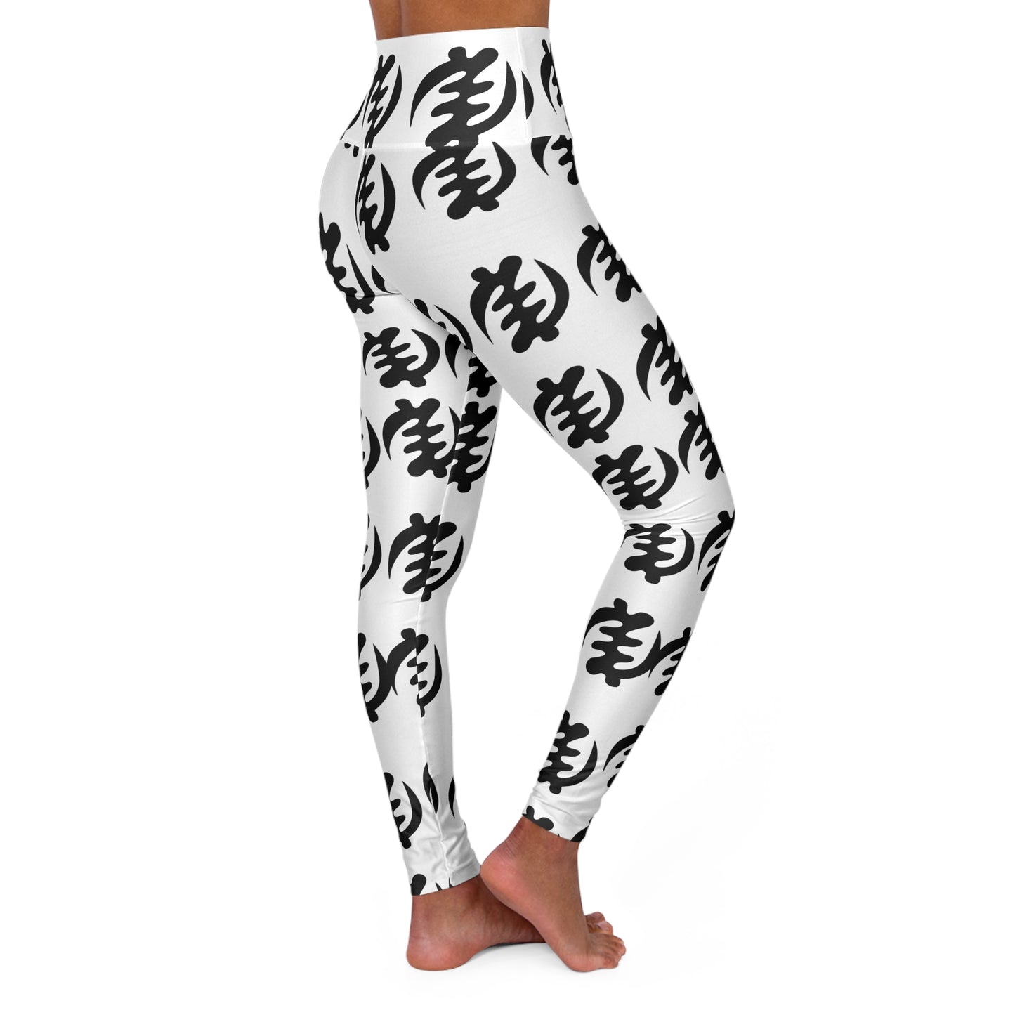 SUPREMEMATHEMATICS GYE NYAME YOGA LEGGINGS