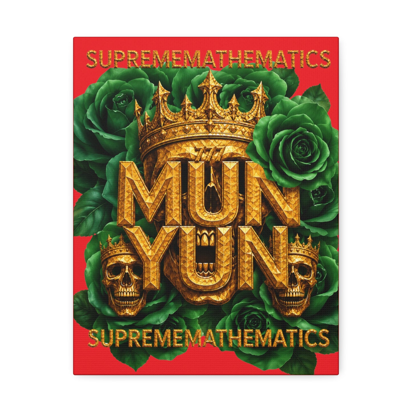 BOXXY MUNYUN ART CANVAS RED