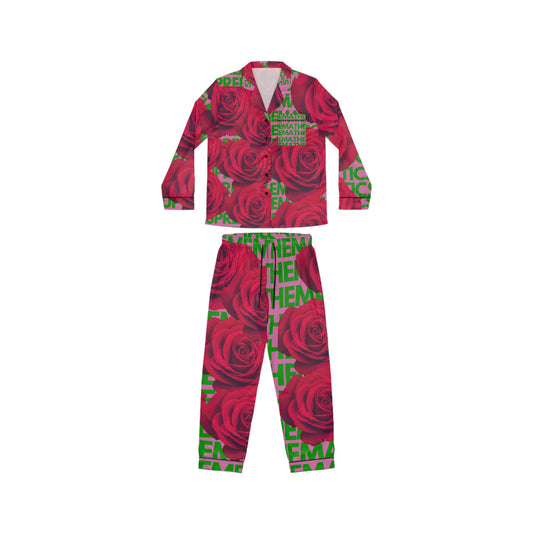 SUPREMEMATHEMATICS SATIN PAJAMAS