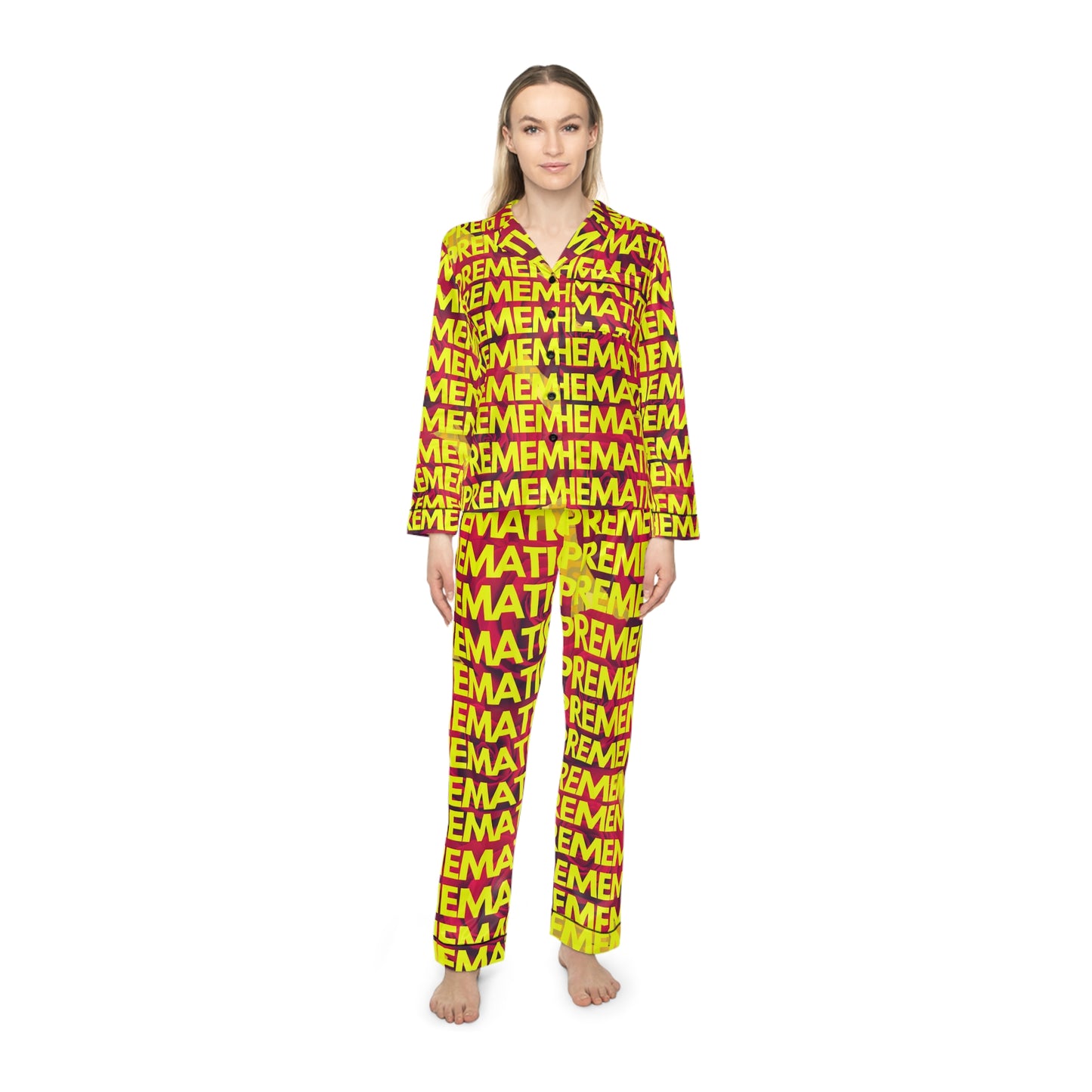 SUPREMEMATHEMATICS NAIRA SATIN PAJAMAS