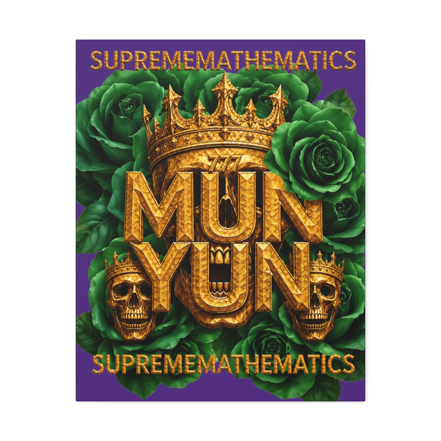 BOXXY MUNYUN ART CANVAS PURPLE