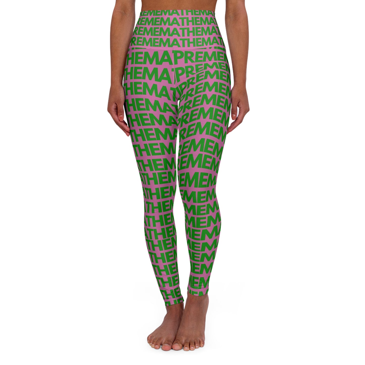 SUPREMEMATHEMATICS HIGH WAIST YOGA LEGGINGS