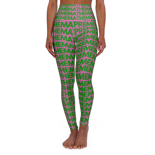 SUPREMEMATHEMATICS HIGH WAIST YOGA LEGGINGS
