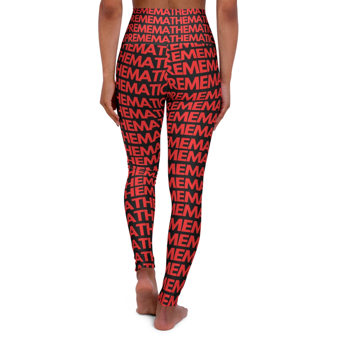 SUPREMEMATHEMATICS HIGH WAIST YOGA LEGGINGS