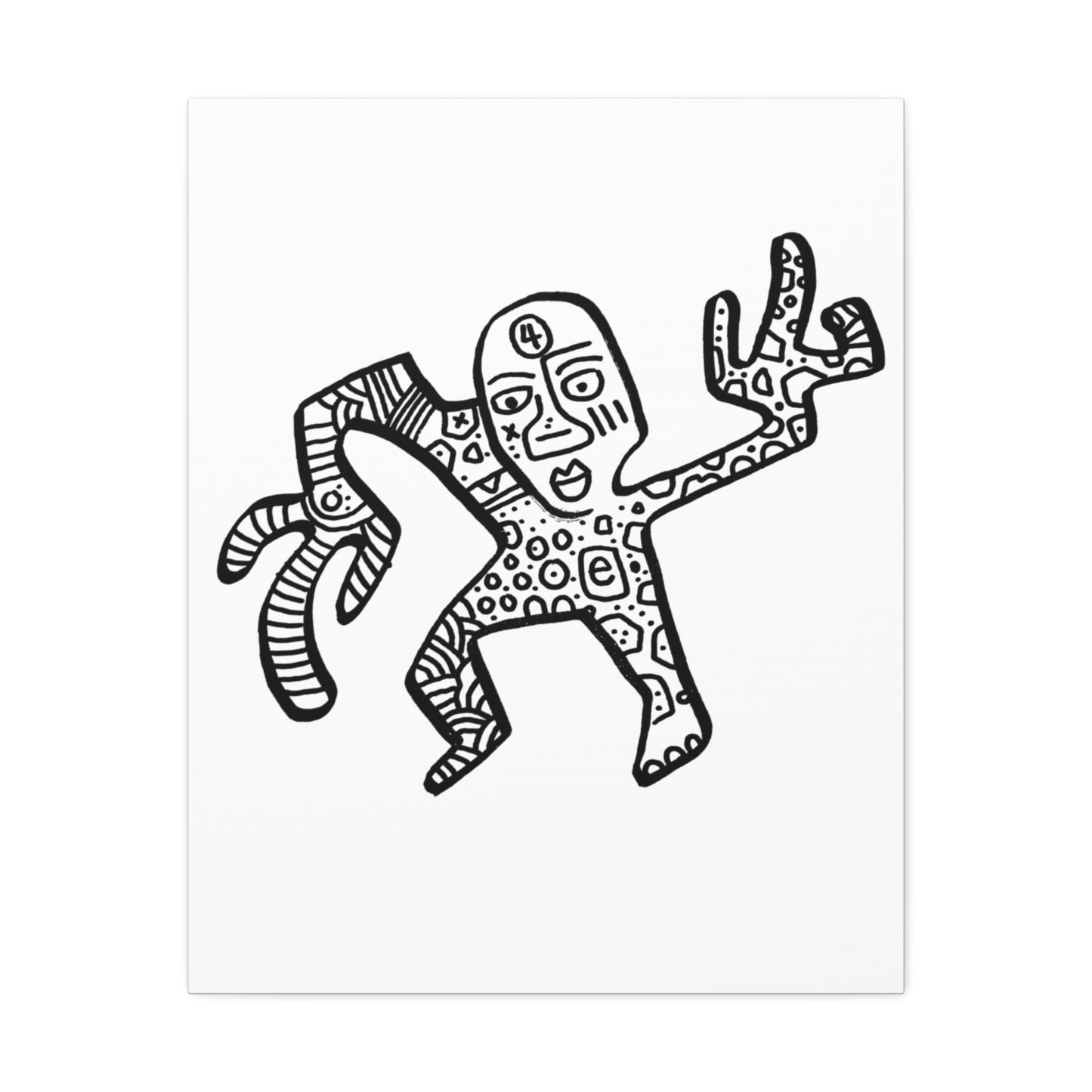 BOXXY HUMANOID ART CANVAS