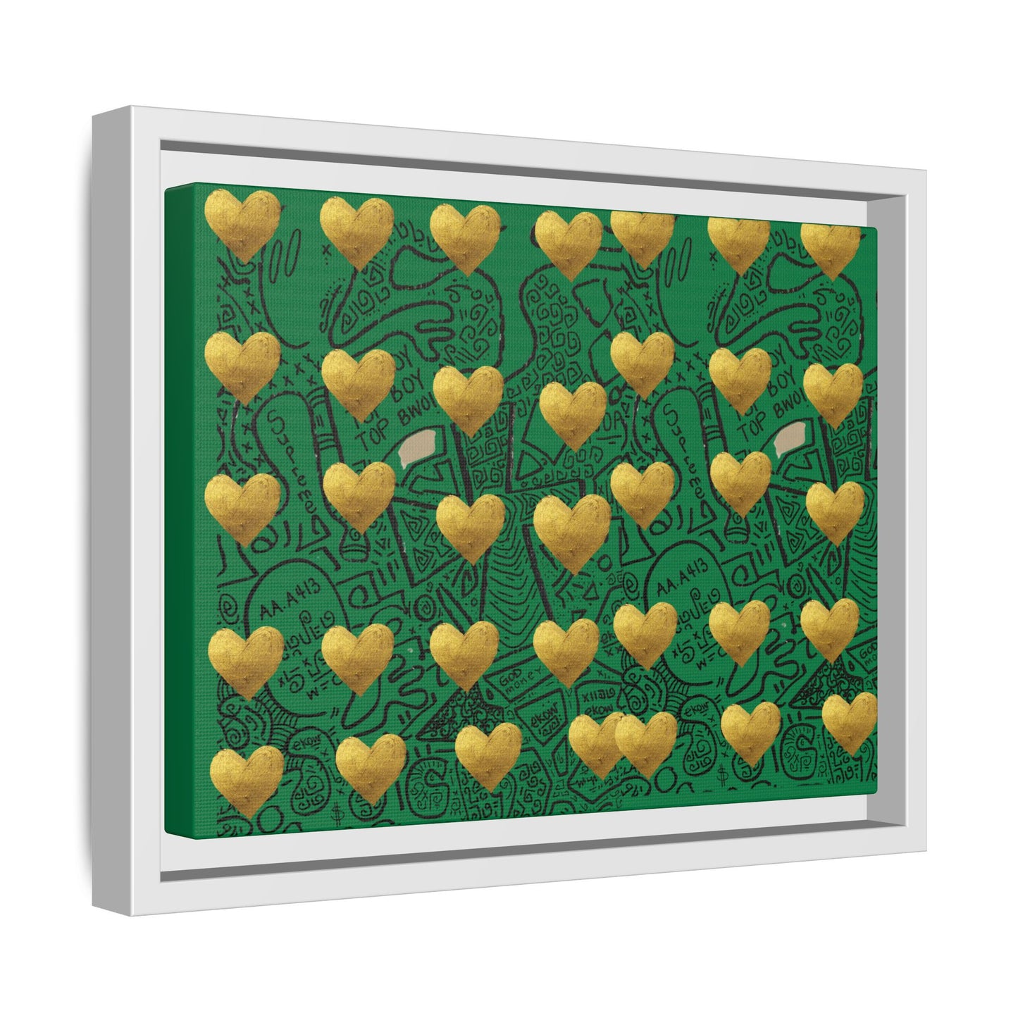 SUPREMEMATHEMATICS FRAMED CANVAS