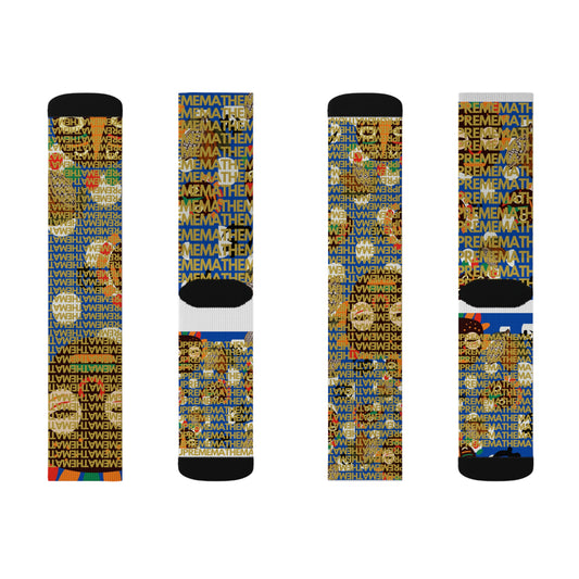 SUPREMEMATHEMATICS GYE NYAME SOCKS