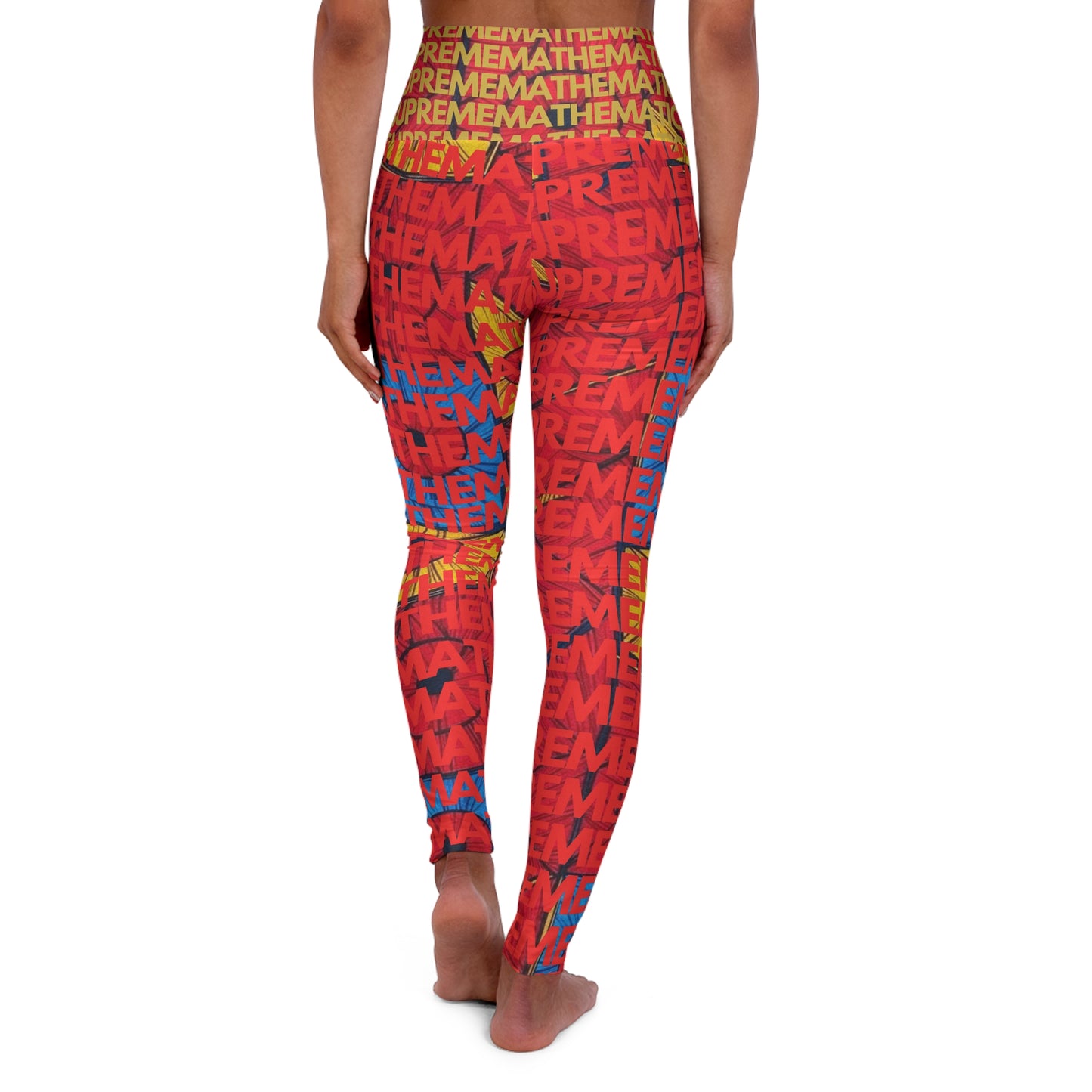 SUPREMEMATHEMATICS HIGH WAIST YOGA LEGGINGS